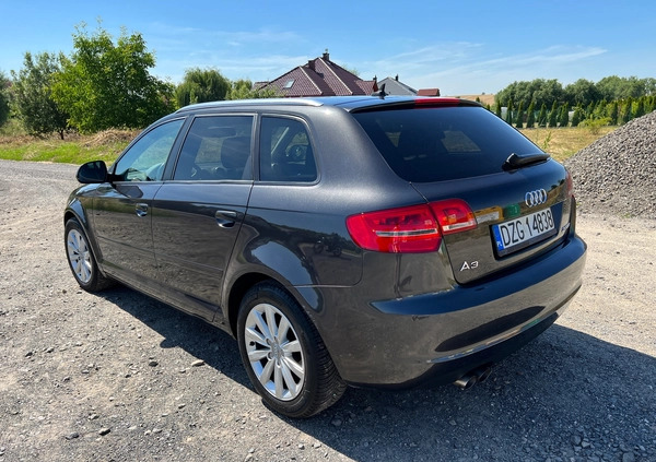 Audi A3 cena 21999 przebieg: 316050, rok produkcji 2008 z Wrocław małe 121